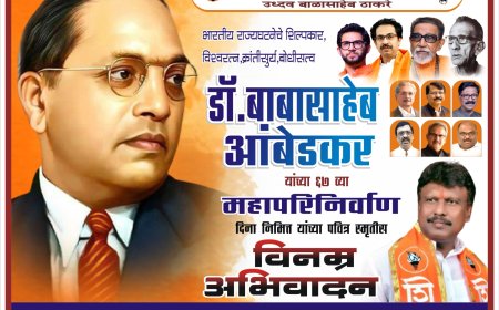 डॉ. बाबासाहेब आंबेडकर यांना विनम्र अभिवादन